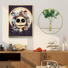 Monster Pattern Diamond Painting Kit Cross Stitch Rhinestone Craft
