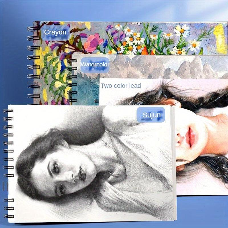 A4 Sketchbook Thickened Art Student Painting Book 8K Blank Drawing Book