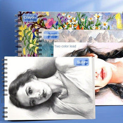 A4 Sketchbook Thickened Art Student Painting Book 8K Blank Drawing Book