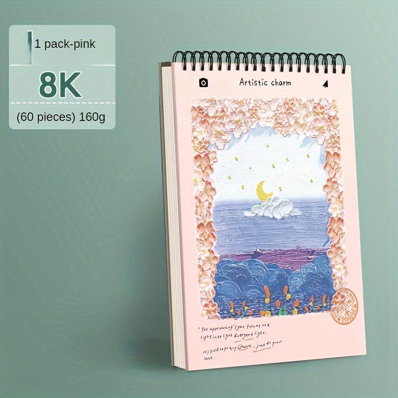A4 Sketchbook Thickened Art Student Painting Book 8K Blank Drawing Book