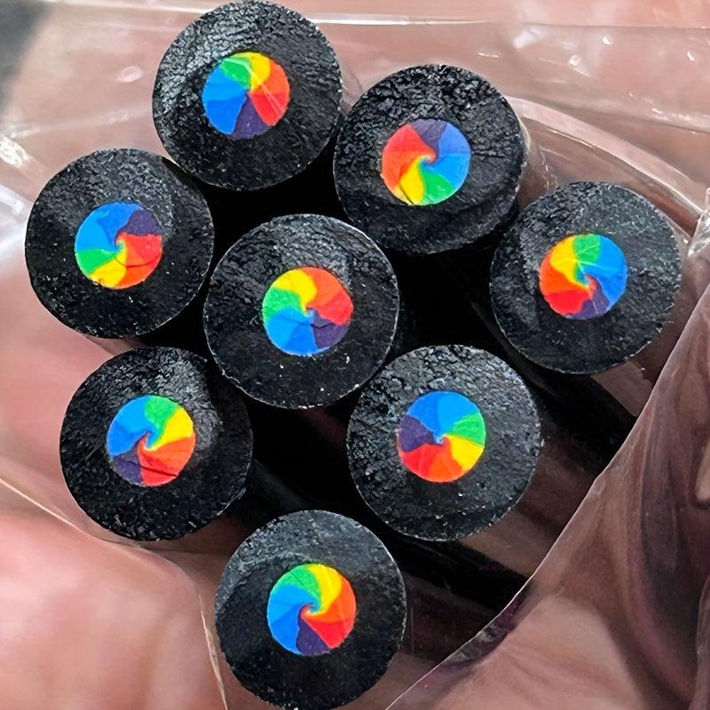 7 Gradient Rainbow Jumbo Colored Pencil For Art