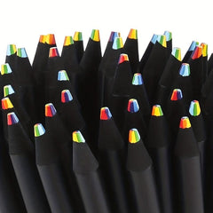 7 Gradient Rainbow Jumbo Colored Pencil For Art