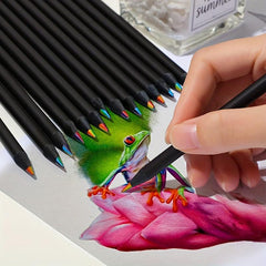 7 Gradient Rainbow Jumbo Colored Pencil For Art