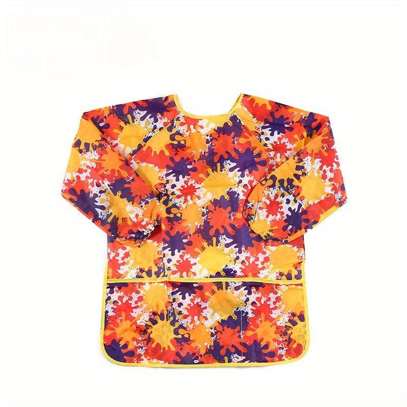DIY Camouflage Printing Anti Dirt Painting Clothes