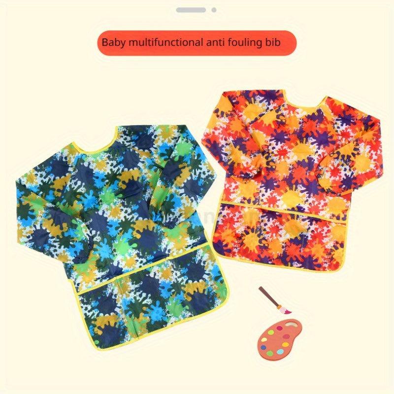 DIY Camouflage Printing Anti Dirt Painting Clothes