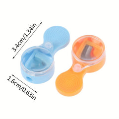 3pcs Lead Pencil Sharpeners 2.0mm Mini Office School Supplies