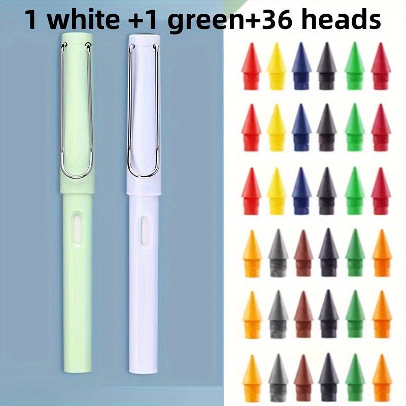36pcs Colored Pencils Set Combo Eternal 0.5mm Pencils