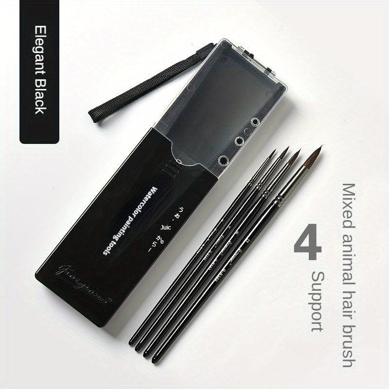 7pcs Watercolor Paint Brushes Set