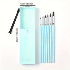 7pcs Watercolor Paint Brushes Set