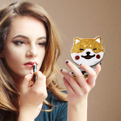 DIY Double-sided Paste Diamond Painting Small Mirror