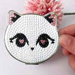 DIY Double-sided Paste Diamond Painting Small Mirror