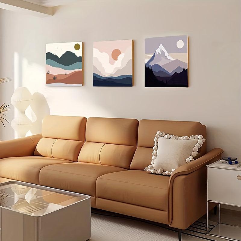 Pine Log Picture Frame Painting Kit 11.8in x 11.8in