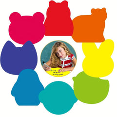 Colorful Dry Erase Object Shape Whiteboard Marker Stickers