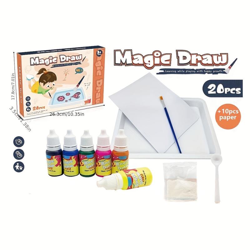 Marbling Paint Art Kit Arts And Crafts Kits Art Set Paint Gift