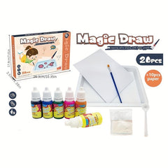 Marbling Paint Art Kit Arts And Crafts Kits Art Set Paint Gift