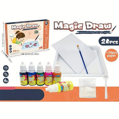 Marbling Paint Art Kit Arts And Crafts Kits Art Set Paint Gift