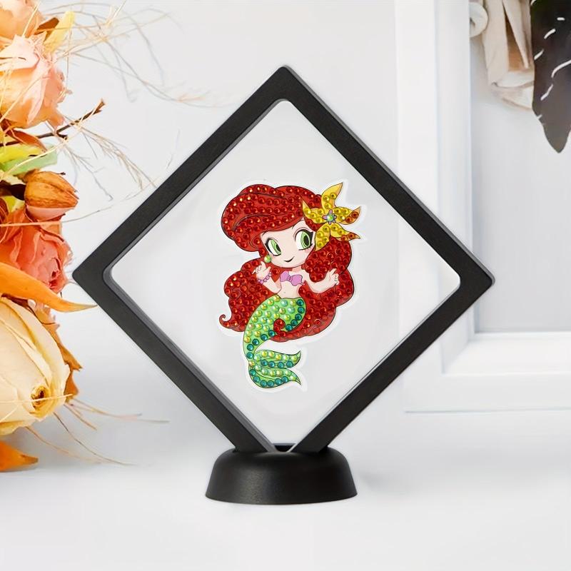 DIY Diamond Painting Mermaid Craft Double Sided Ornament