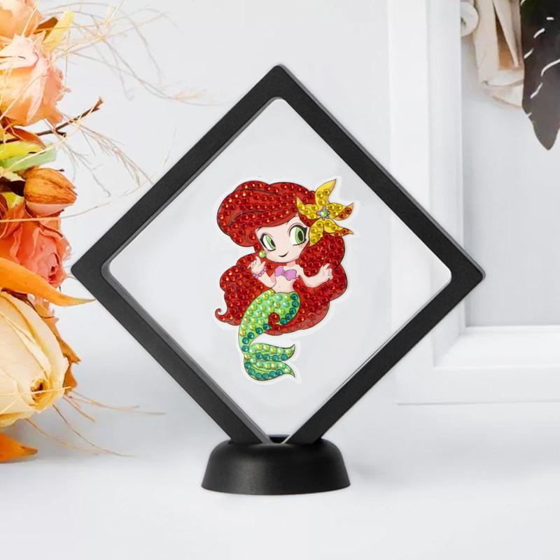 DIY Diamond Painting Mermaid Craft Double Sided Ornament