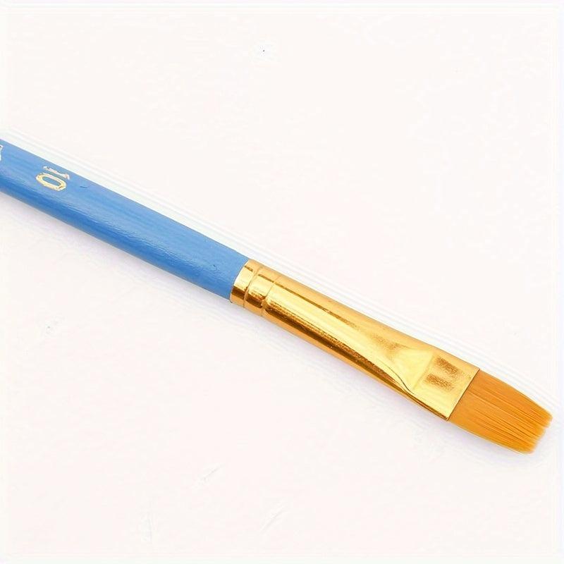 3pcs DIY Painting Pens Set Copper Tube Horse Hair Acrylic Watercolor Pens