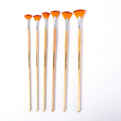 Fan Gouache Pen Set Painting Fishtail Pen Pigment Pen Acrylic Painting Pen