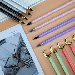 2PCS Eternal Pencil Infinity Pencil Graffiti Office Student Pencil