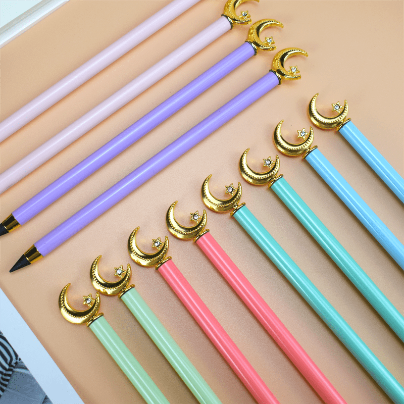2PCS Eternal Pencil Infinity Pencil Graffiti Office Student Pencil