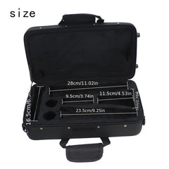 Foam Padded Thicken Oxford Cloth Clarinet Case