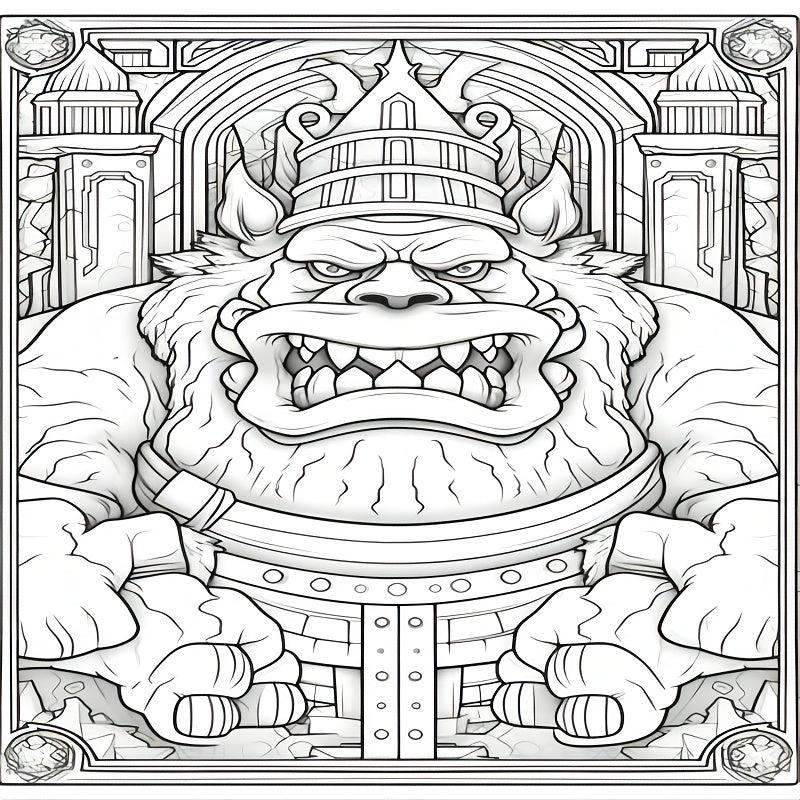 Anxiety Theme Adult Coloring Book - Christmas Halloween Holiday Party Gift