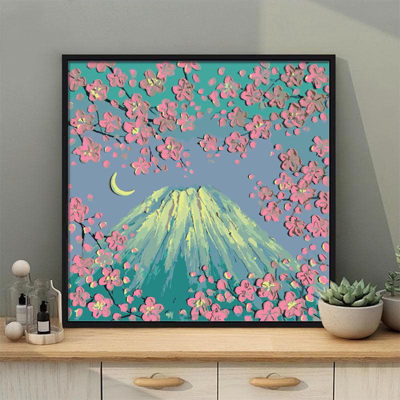 DIY Digital Landscape Painting for Kids Hand-painted Decoration
