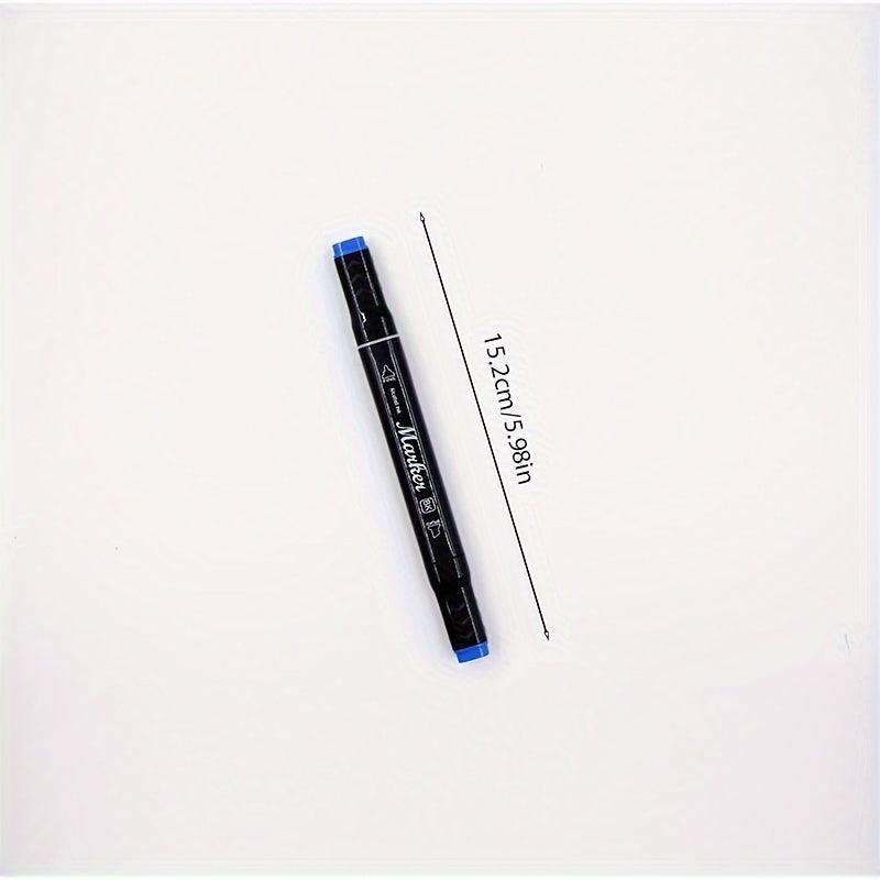 Colorful Double ended Markers Set Non toxic Watercolor Pens Bright Long lasting