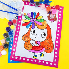 Waterproof Plaster Doll Glass Painting Paint Strip