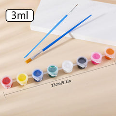 Waterproof Plaster Doll Glass Painting Paint Strip