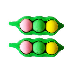 10pcs Cartoon Fruit Erasers 3D Shape Small Gift