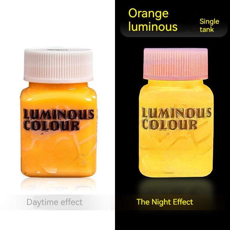Luminous Pigment Acrylic Fluorescent Paint DIY Textile Fluorescent Liquid