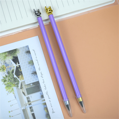 2pcs Bulldog Shaped Metal Pencil for Kids & Students