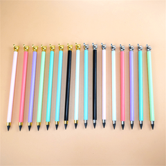 2pcs Bulldog Shaped Metal Pencil for Kids & Students