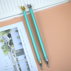 2pcs Bulldog Shaped Metal Pencil for Kids & Students