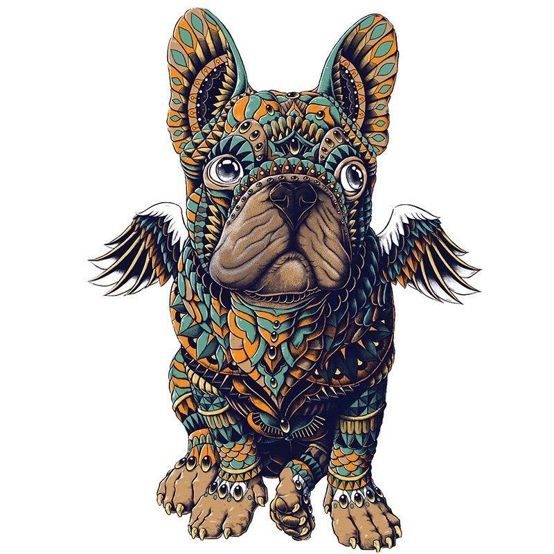 Adorable Frenchie Bulldog Wooden Puzzle for All Ages
