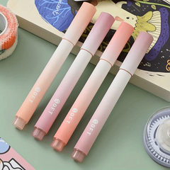 4pcs Morandi Colorful Highlighters for Note-taking Drawing Office Supplies