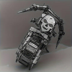 DIY Metal Assembly Toy Motorcycle Model 3D Stereoscopic Puzzle Toy Off road