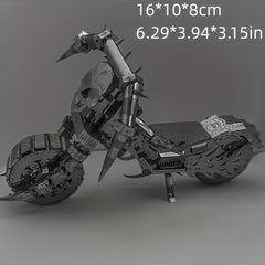 DIY Metal Assembly Toy Motorcycle Model 3D Stereoscopic Puzzle Toy Off road
