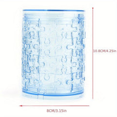 3D Crystal Puzzle Pen Holder Money Storage Box DIY Building Block Toy