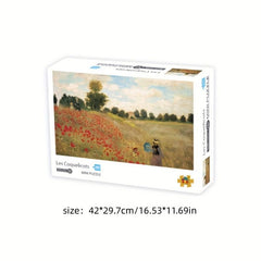 1000pcs Jigsaw Puzzles Gift Decompression Toy Home Wall Decor Educational Game