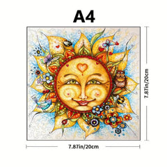 Sunflower Puzzle Wooden Animal Brain Teaser Toy