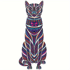 Cat Advanced Player Wooden Puzzle Creative Various Special Shapes Adult