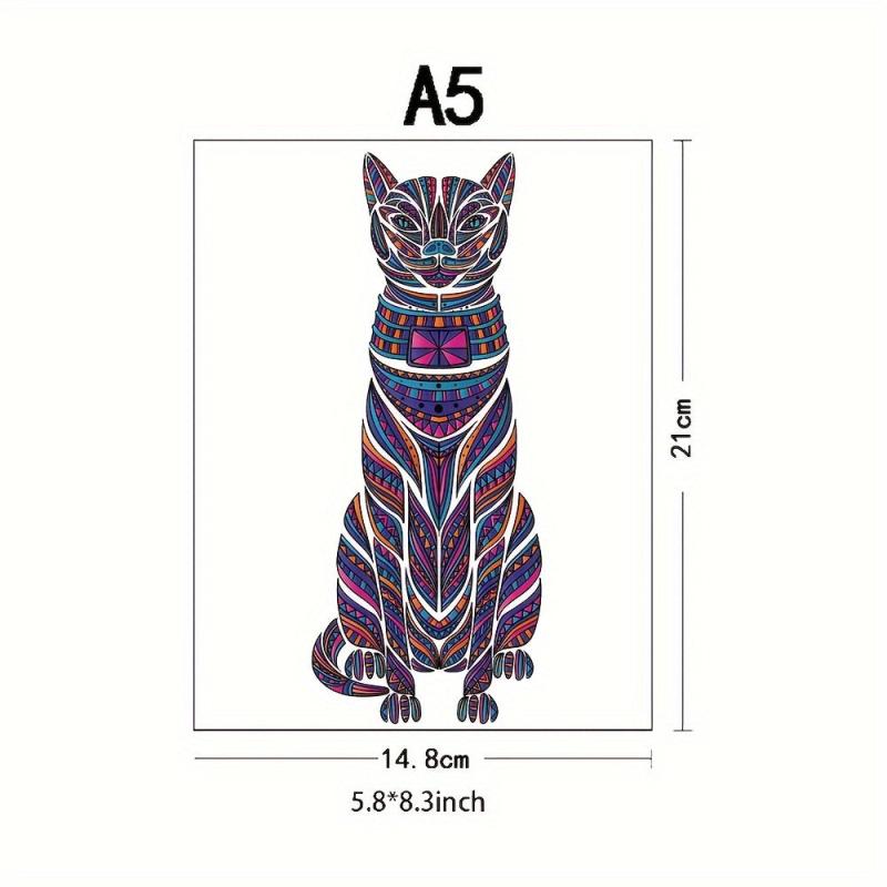 Cat Advanced Player Wooden Puzzle Creative Various Special Shapes Adult