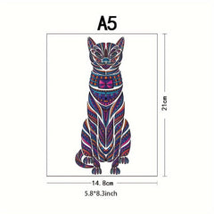 Cat Advanced Player Wooden Puzzle Creative Various Special Shapes Adult