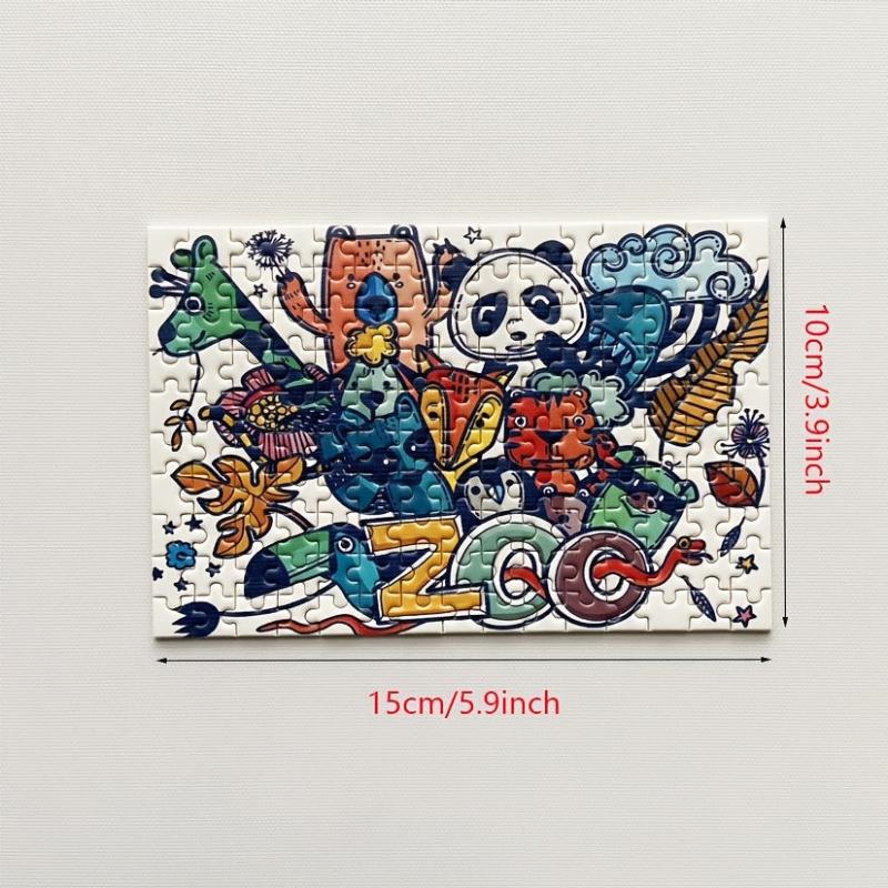 150pcs Zoo Animals Puzzle Painting Jigsaw Toys