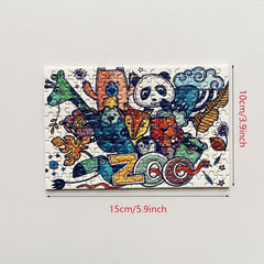 150pcs Zoo Animals Puzzle Painting Jigsaw Toys