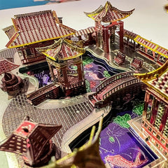 Suzhou Gardens 3D Metal Jigsaw Puzzle